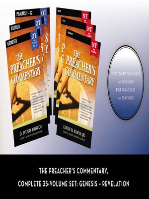 The Preacher's Commentary, Complete 35-Volume Set: Genesis – Revelation - Epub + Converted Pdf